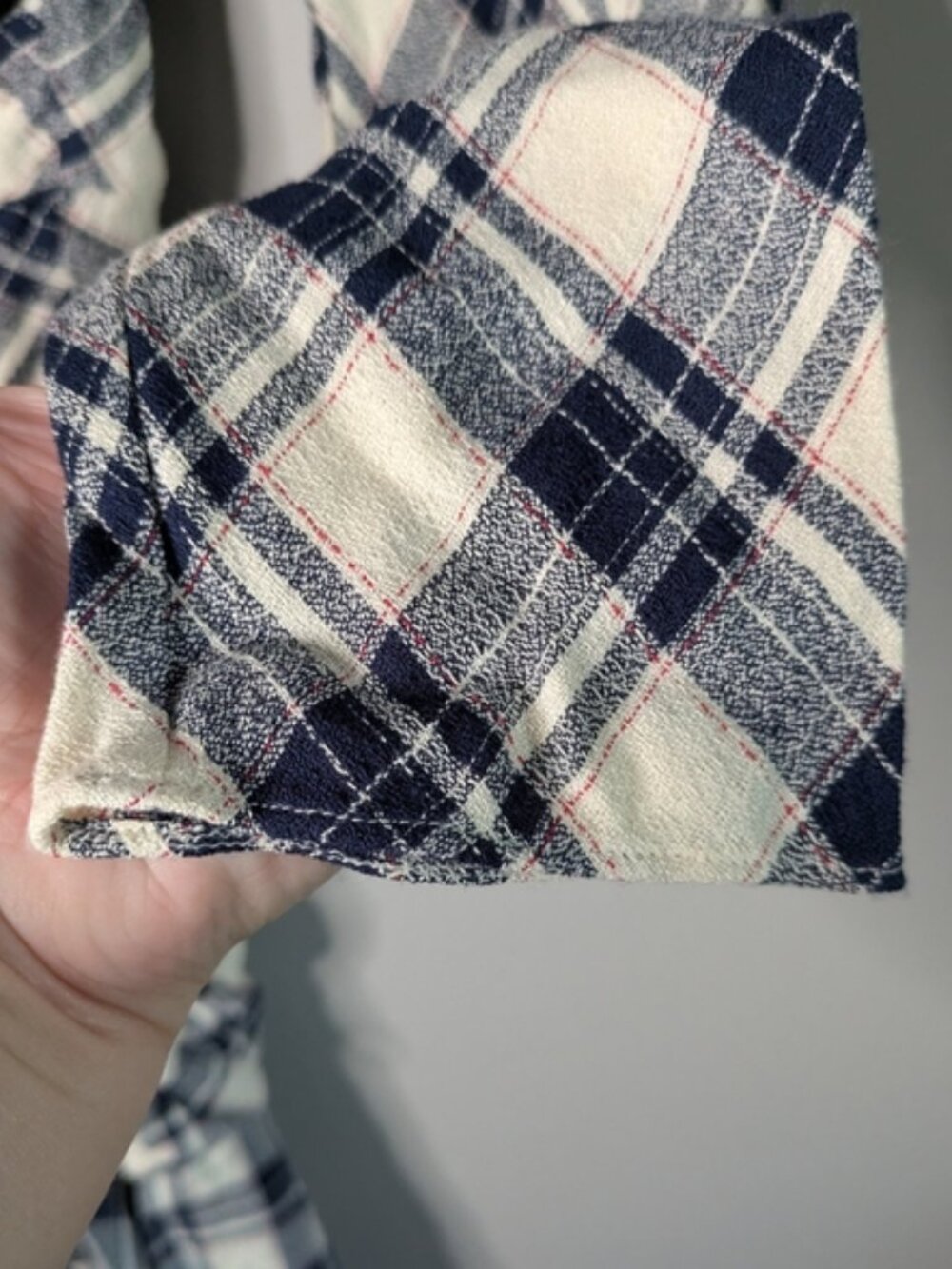 Veronica Beard Rowe Dress Navy/Ecru Plaid Size‎ 10 - Picture 6 of 9